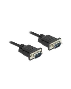 Delock Anschlusskabel RS-232 DB9, m-m 0.5 m