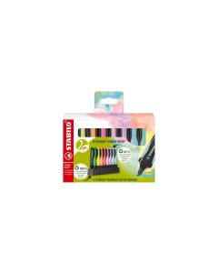 STABILO Textmarker Green Boss Tischset, 8 Stück