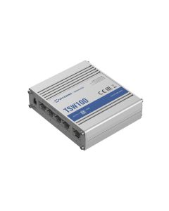 Teltonika Rail PoE+ Switch TSW100 5 Port