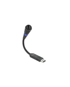 Delock Mikrofon USB Schwanenhals mit Mute Button, Uni-Direktional