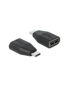 Delock USB-Adapter Datenblocker USB-C Stecker - USB-A Buchse