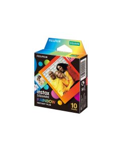 Fujifilm Sofortbildfilm Instax Square 10 Blatt Rainbow