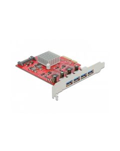 Delock PCI-Express-Karte 90481 4x USB-A 3.1 Gen 2