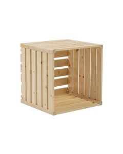 Holz Zollhaus Holzharasse A 35 x 35 cm schweizer Holz