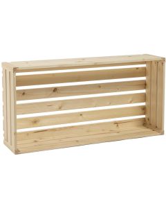 Holz Zollhaus Holzharasse B 70 x 35 cm schweizer Holz