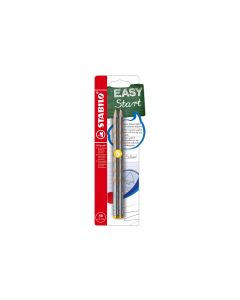 STABILO Bleistift EASYgraph S Metallic 2 Stück, Silber
