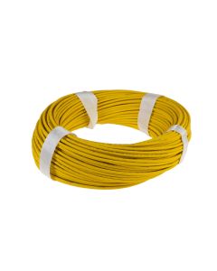 Dätwyler IT Infra Rangierkabel CU 7702 4P Flex Cat 7, S/FTP, 100 m, Gelb