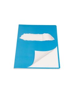 ELCO Schulheft A4, Blanko, Blau/Weiss