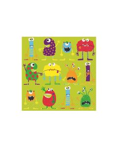 Stewo Papierservietten Nello 33 cm x 33 cm, 20 Stück, Hellgrün