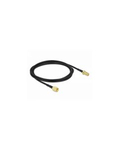Delock Antennenkabel LMR/CFD100 RP-SMA zu RP-SMA, 2 m