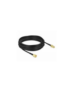 Delock Antennenkabel LMR/CFD100 RP-SMA zu RP-SMA, 10 m