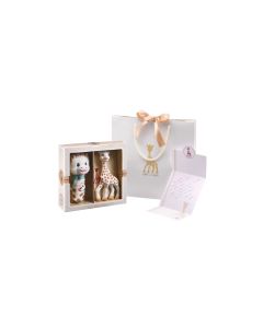 Sophie la girafe Geschenkset Spielfigur und Rassel