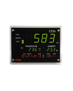 Rotronic CO2 Display zur Überwachung der Raumluftqualität