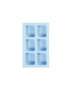 Creativ Company Giessform Rechteck 5.9 x 7 x 2.5 cm, Silikon