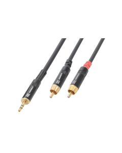 PD Connex CX85-6 Klinke 3.5 mm, male - Cinch 6 m