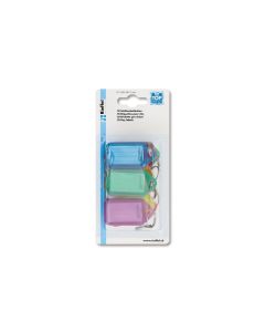 Robert Rieffel Schlüsselanhänger 3.8 x 2.2 mm, 10 Stück, Mehrfarbig