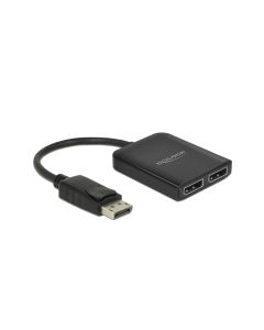 Delock 2-Port Signalsplitter DisplayPort, MST support