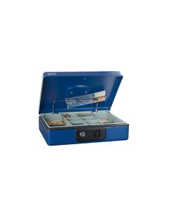 Robert Rieffel Geldkassette Deluxe 4 30 x 23 x 8.6 cm, Blau