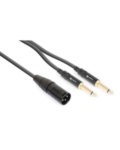 PD Connex CX56-3 XLR 3 Pole, male - Klinke 6.3 mm, male 3 m