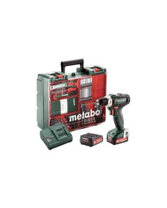 Metabo Akku-Bohrschrauber PowerMaxx BS 12 Set Kit