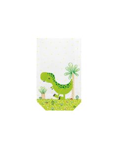 Braun + Company Geschenktüte Dinos Mehrfarbig, 11.5 x 19 cm