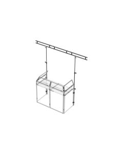 Vonyx Lichtbrücke DB3L für DJ Booth DB3