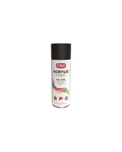 CRC Sprühfarbe ACRYLIC PAINT 9005 Tiefschwarz Glanz 400 ml