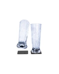 Silwy Outdoor-Bierglas Hightech-Kunststoffgläser, 2er-Set