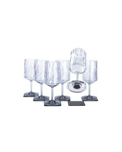 Silwy Hightech-Kunststoffgläser, 6er-Set 2 dl