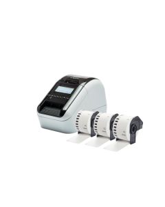 Brother Etikettendrucker QL-820NWB inkl. 3x DK-N55224