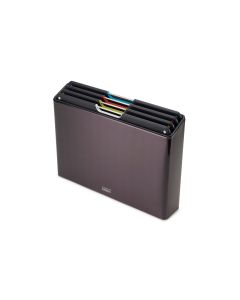 Joseph Joseph Schneidebrett-Set Folio Steel Russschwarz