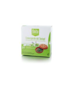 finito green Essenzspirale mit Tontopf 10 Stück