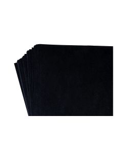 EROLA Einbanddeckel Pressspan A4, 350 g/m², 100 Stück, Schwarz