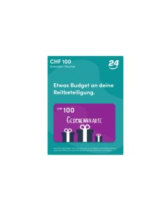 horsedeal24 Horsedeal.ch Gutschein CHF 100.–