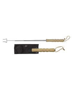 Heidi Cheese Line Grillgabel ausziehbar Silber