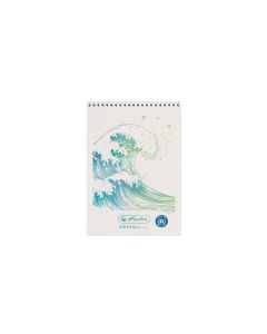 Herlitz Spiralblock Greenline A7, Welle