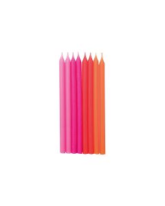 Rico Design Kerze Geburstag 16 Stück, Neon