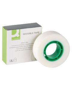 CONNECT Klebeband 19 mm x 33 m, Weiss, 1 Rolle