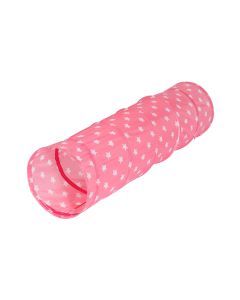 Knorrtoys Spieltunnel Pink White Stars