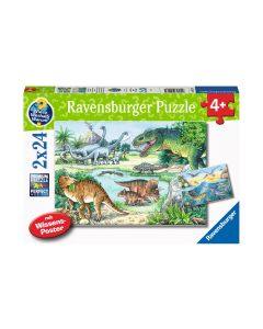 Ravensburger Puzzle Saurier und ihre Lebensräume