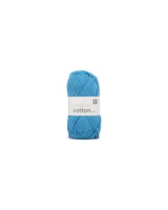 Rico Design Wolle Creative Cotton Aran 50 g, Türkis