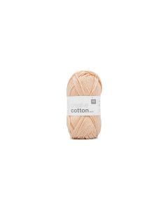 Rico Design Wolle Creative Cotton Aran 50 g, Puder