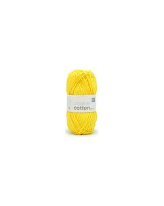 Rico Design Wolle Creative Cotton Aran 50 g, Banane