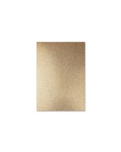 URSUS Glitzerkarton A4, 300 g/m², 10 Blatt, Champagner