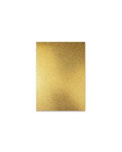 URSUS Glitzerkarton A4, 300 g/m², 10 Blatt, Gold