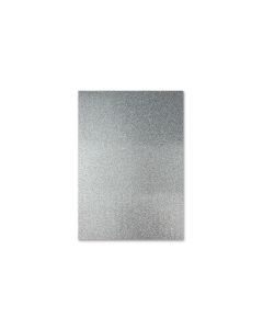 URSUS Glitzerkarton A4, 300 g/m², 10 Blatt, Silber