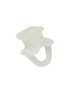 Gardinia Ösengleiter Mini, mit Querbügel 50 Stück, Weiss