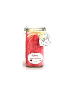 Candle Factory Duftkerze Erdbeer und Rhabarber Mini Jumbo