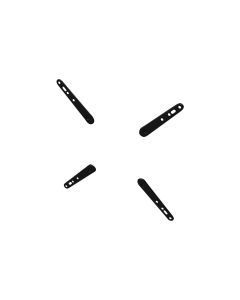 Peerless-AV Adapterschienen ACC4X4 bis 400x400 für VESA 200x200
