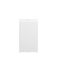 Gardinia Plissée Easyfix, blickdicht 75 x 130 cm, Weiss